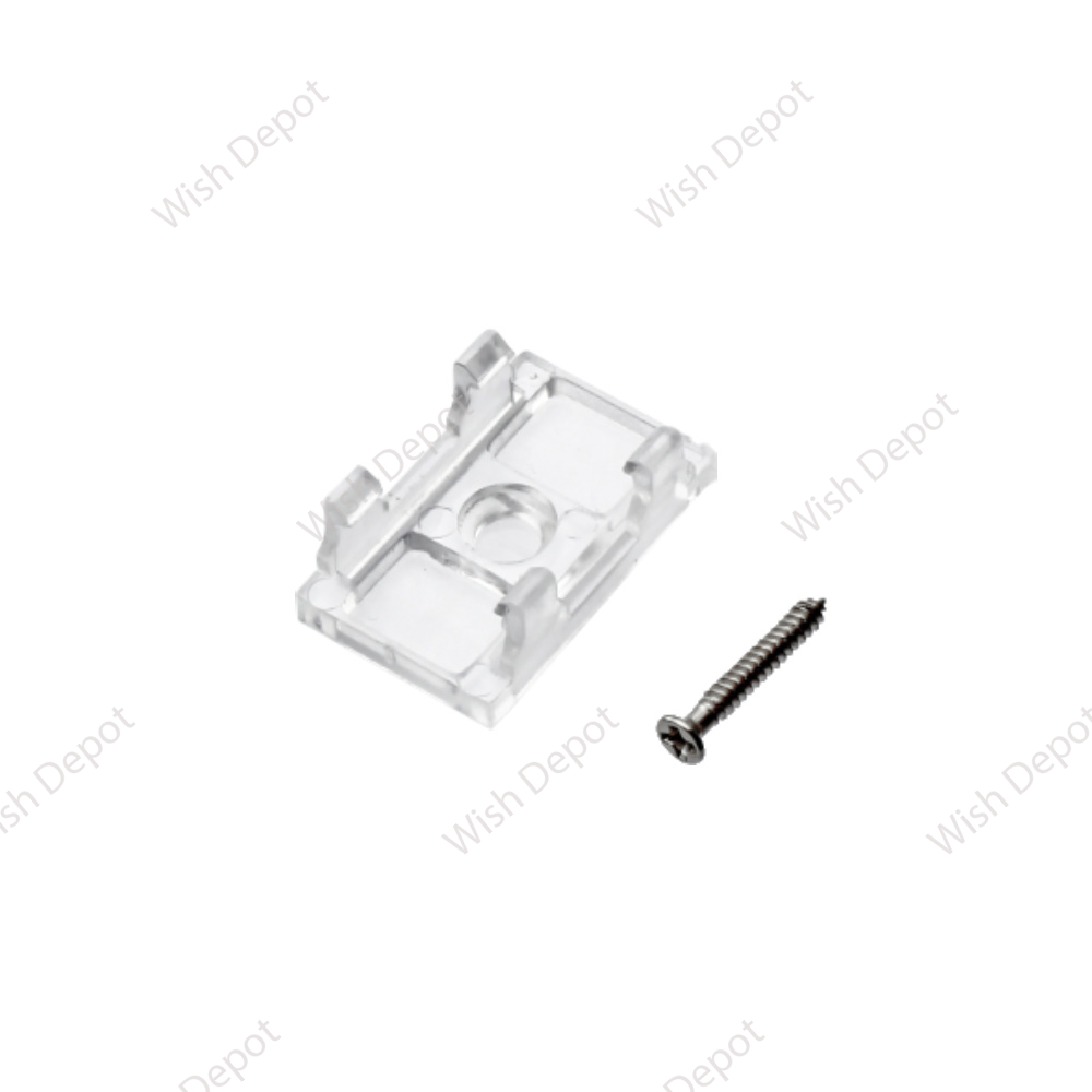 6464 Led Strip Plastic Mounting Bracket- 50 per pack