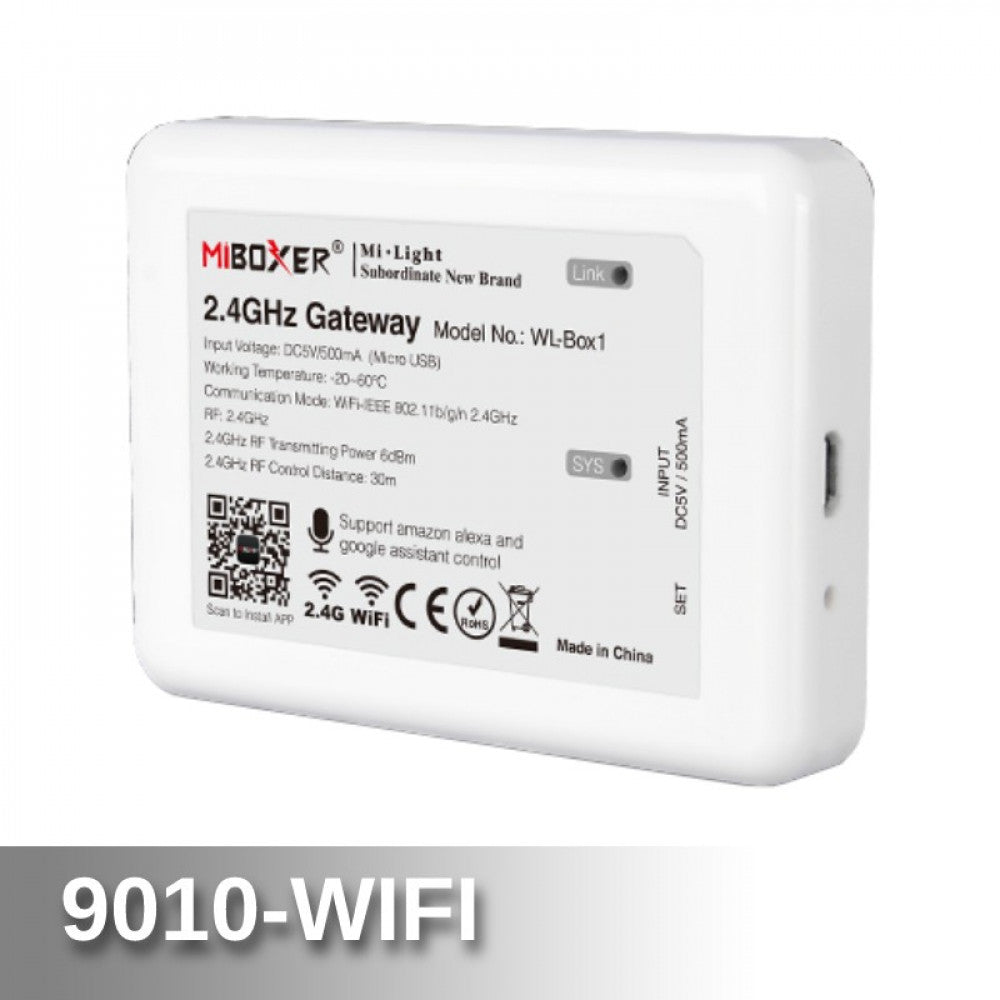 4 Zone Mi Light Wall Mount Dimmer