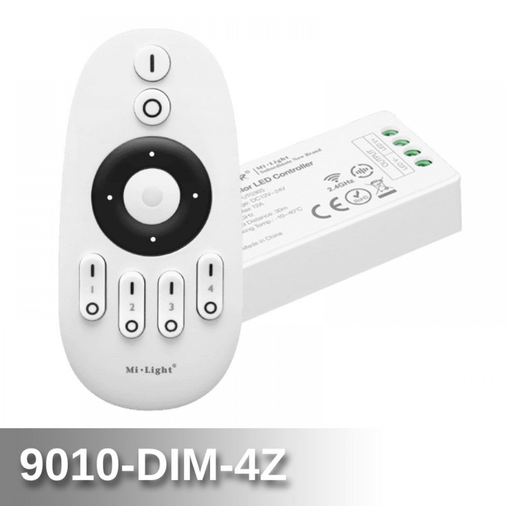 4 Zone Mi Light Dimmer/Cct Master Remote