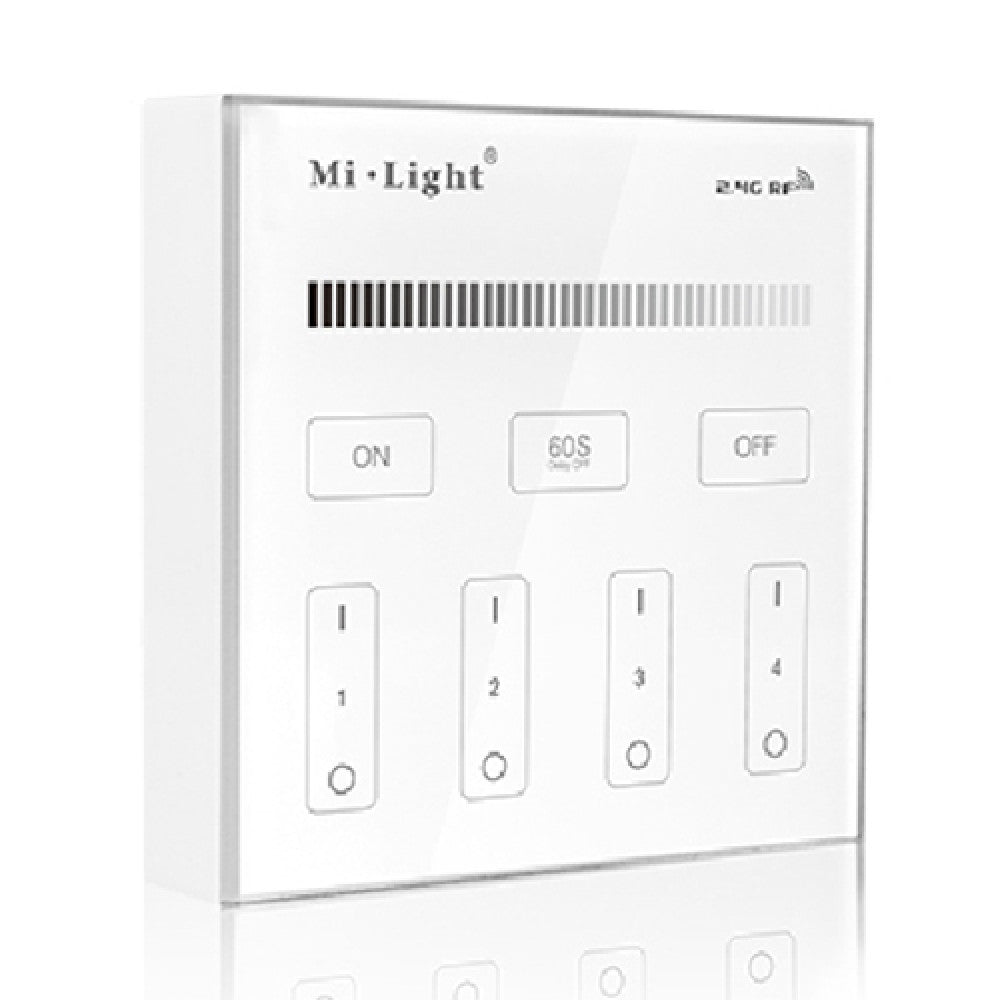 4 Zone Mi Light Wall Mount Dimmer