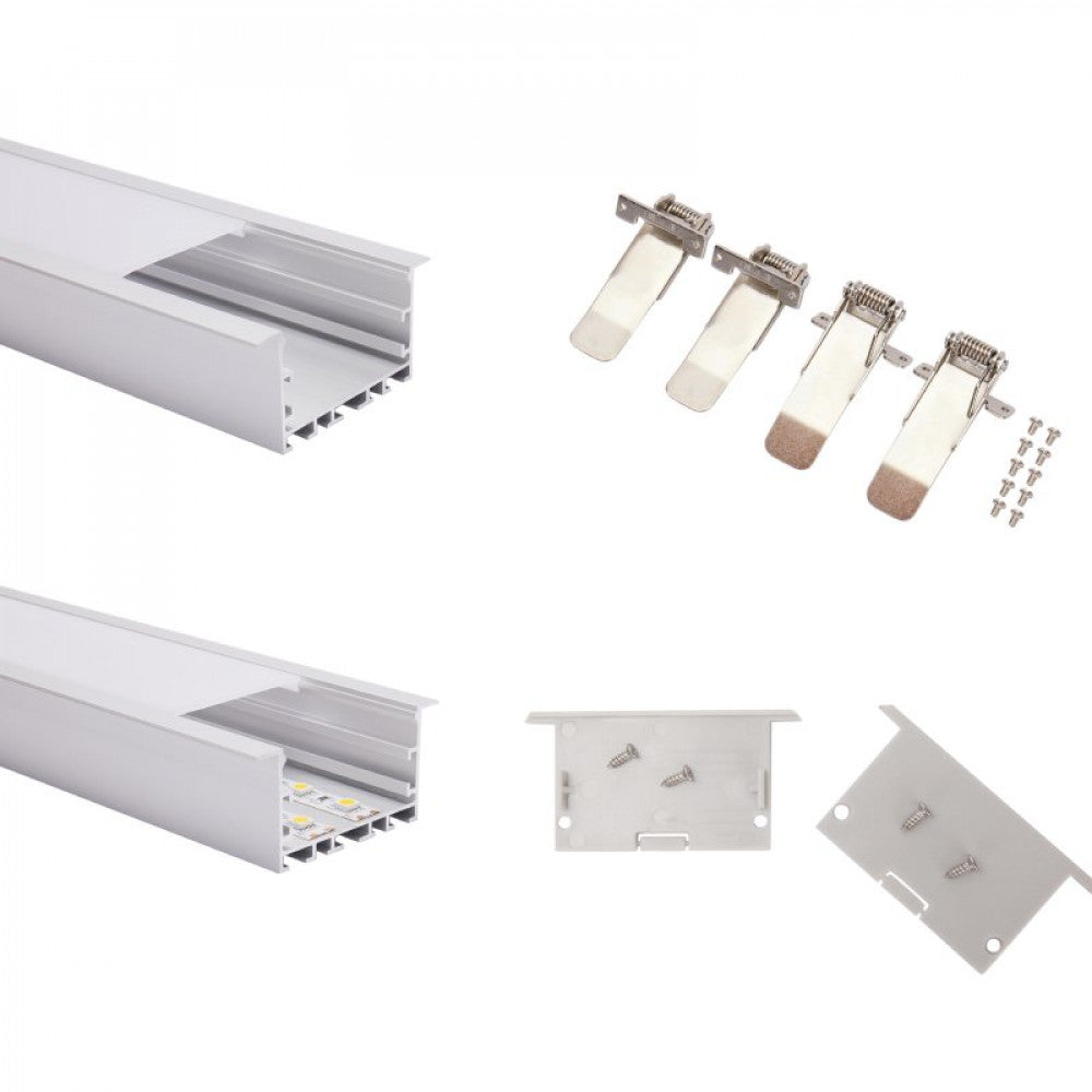 2-9/16" Wide Led Aluminum Channel W/ Trim