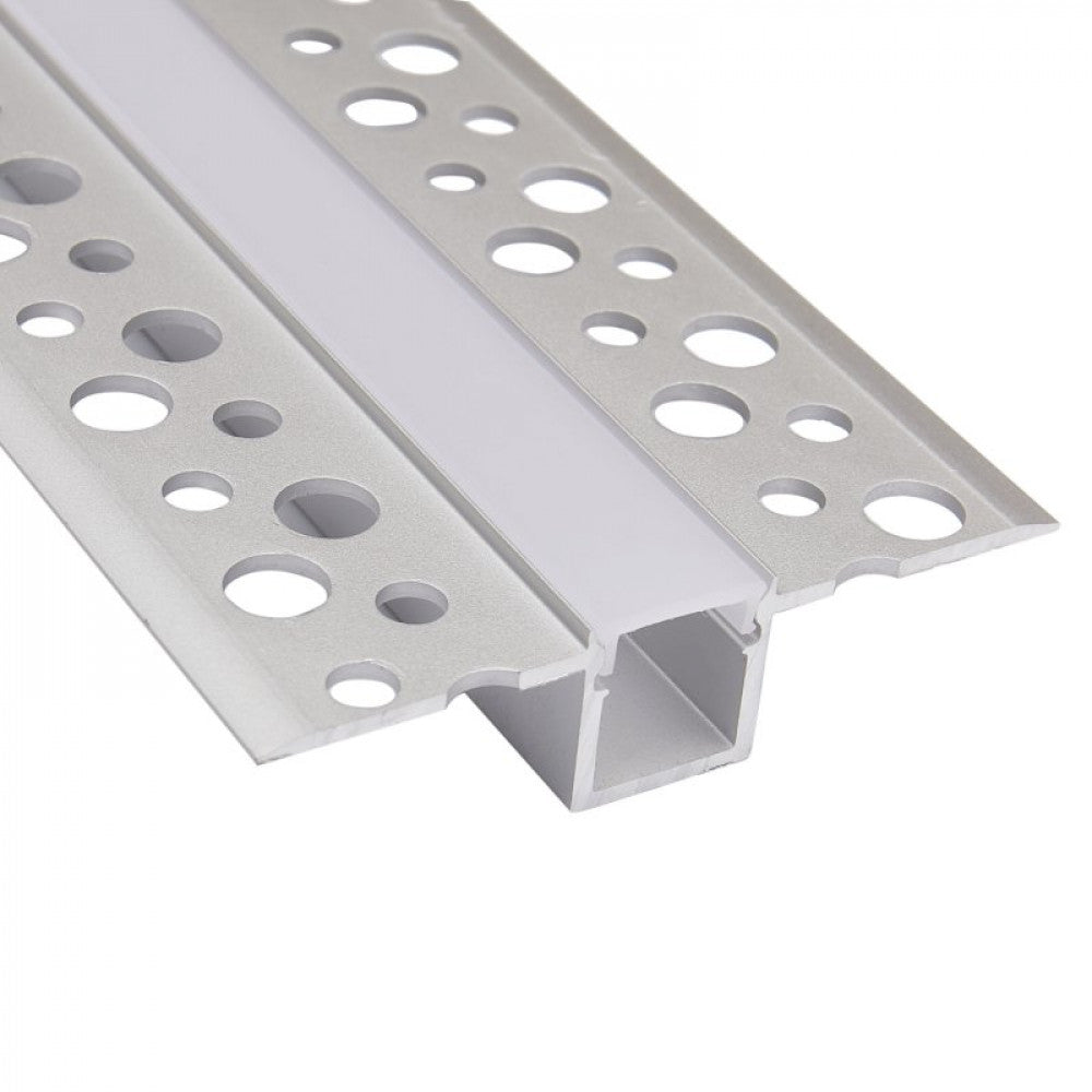 9/16" Trimless Mud-In Led Aluminum Channel