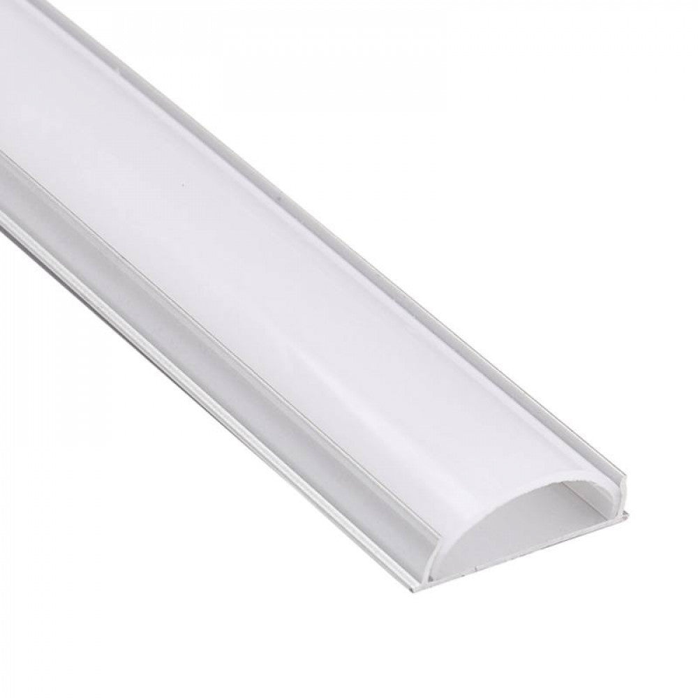 11/16" Black Low Profile Led Aluminum Channel