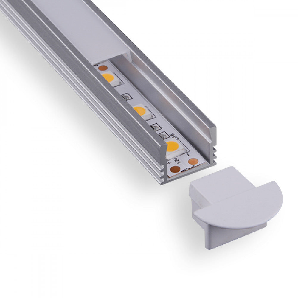 5/8" Thin Square Led Aluminum Channel