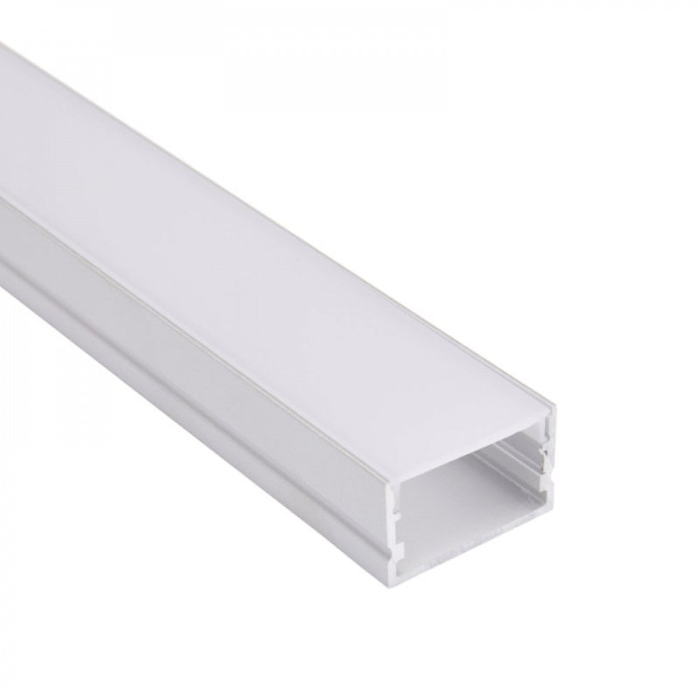 1" Wide Deep Flat Led Aluminum Channel