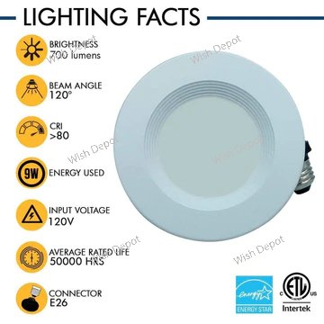 Recessed Baffled Light