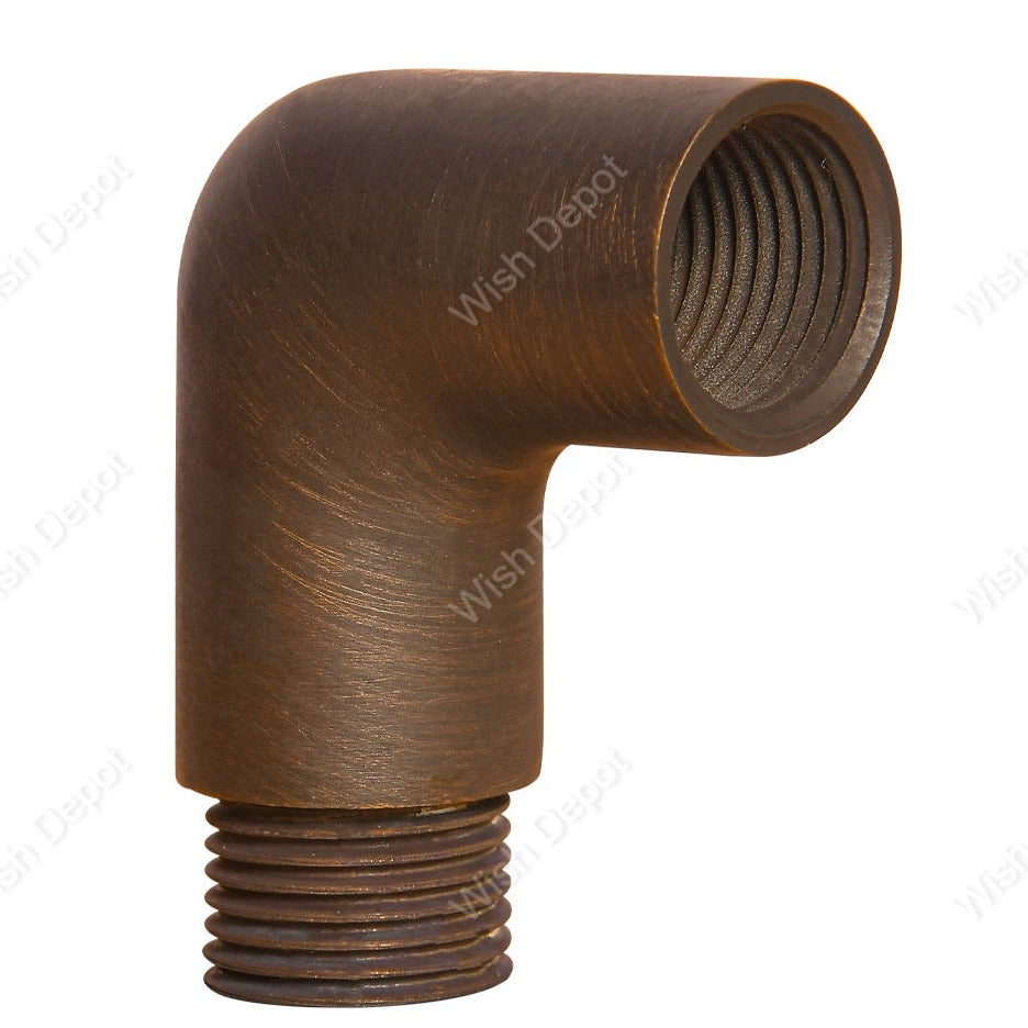 BRL2 - Brass 90° Coupling Accessory for Post/Path Light Fixtures