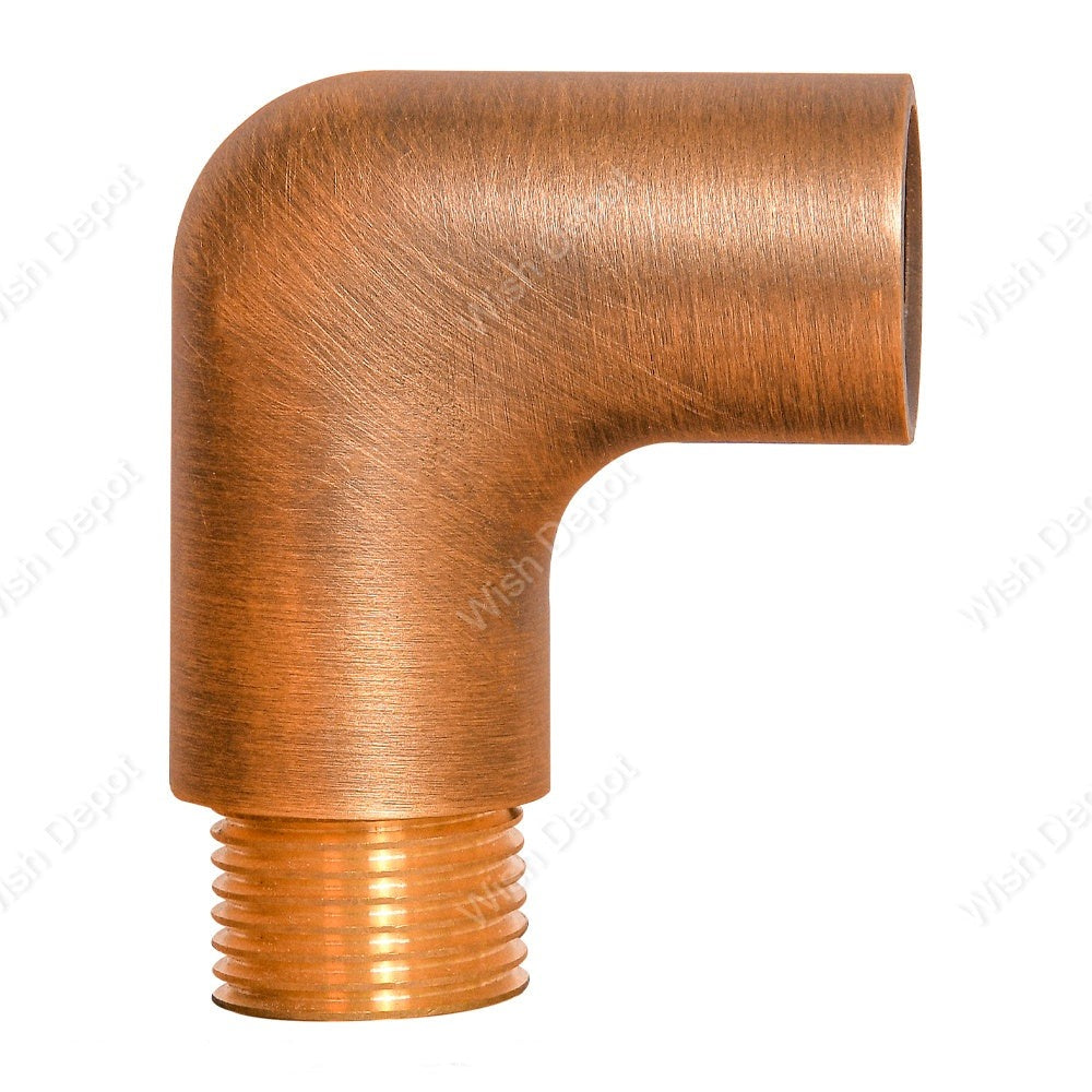 BRL2 - Brass 90° Coupling Accessory for Post/Path Light Fixtures