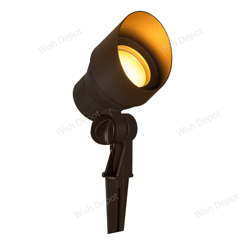 CD45 Black LED Directional Up Light Outdoor Mono Point Spotlight