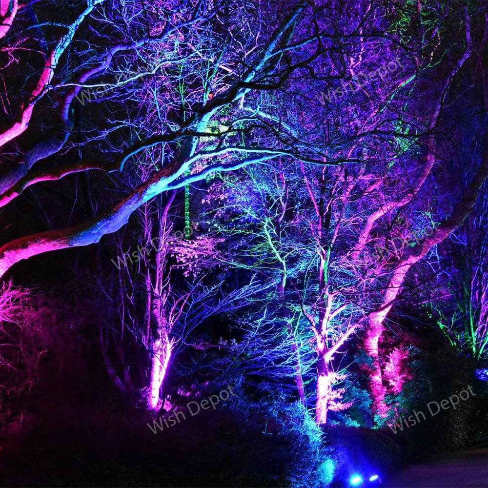 CDR30 30W Smart Bluetooth RGBW Narrow Beam Directional Outdoor Landscape Spotlight