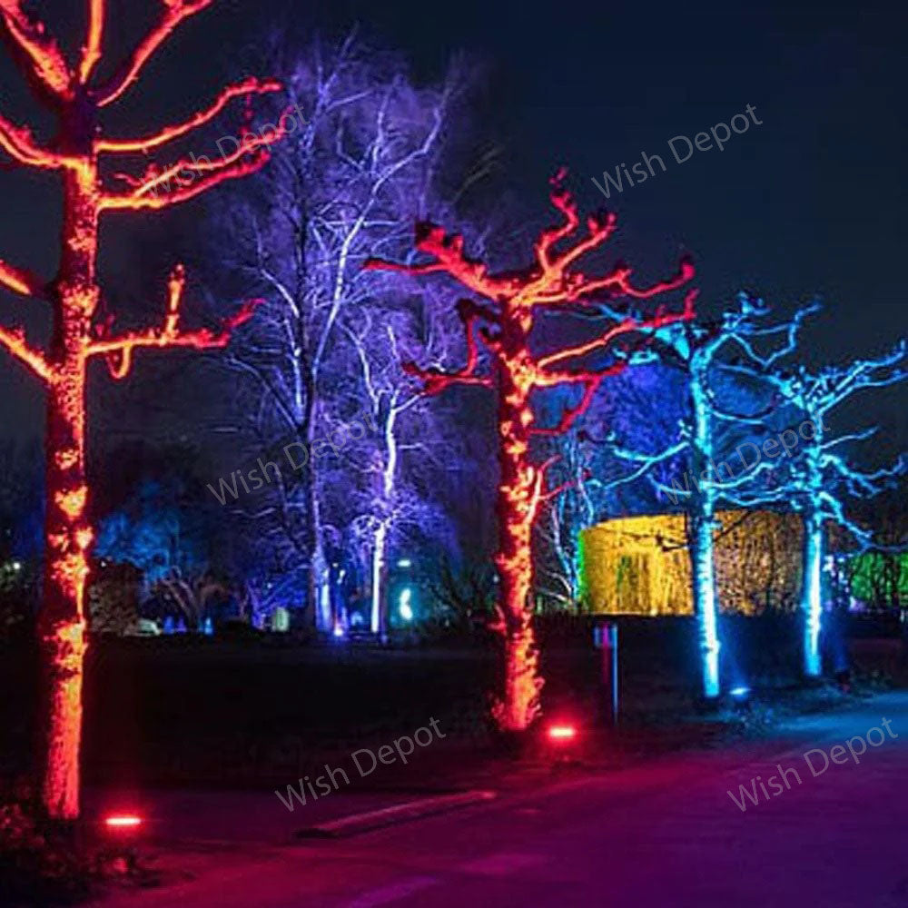 CDR30 4x/8x/12x Package 30W Smart Bluetooth RGBW Narrow Beam Directional Outdoor Landscape Spotlight