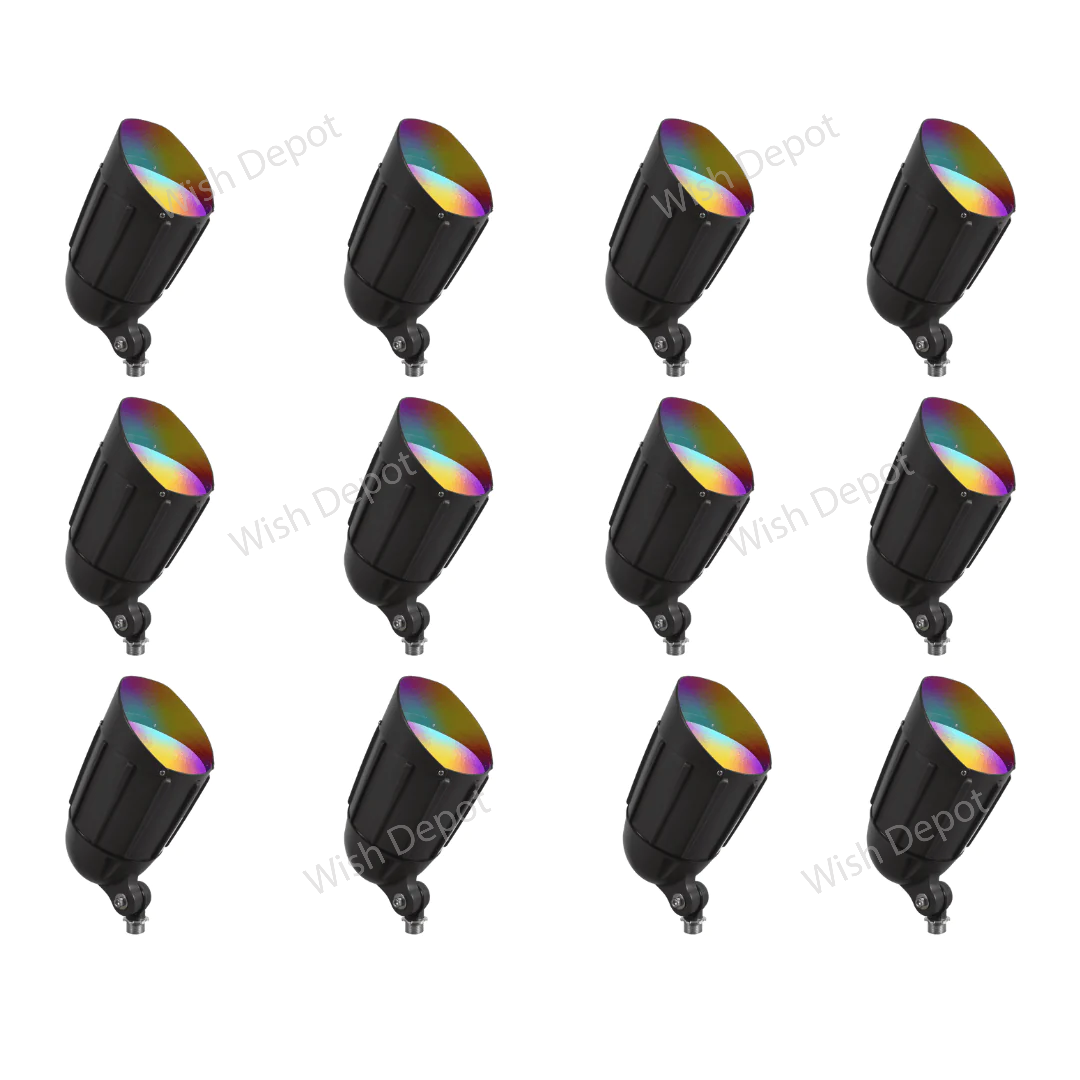 CDR30 4x/8x/12x Package 30W Smart Bluetooth RGBW Narrow Beam Directional Outdoor Landscape Spotlight