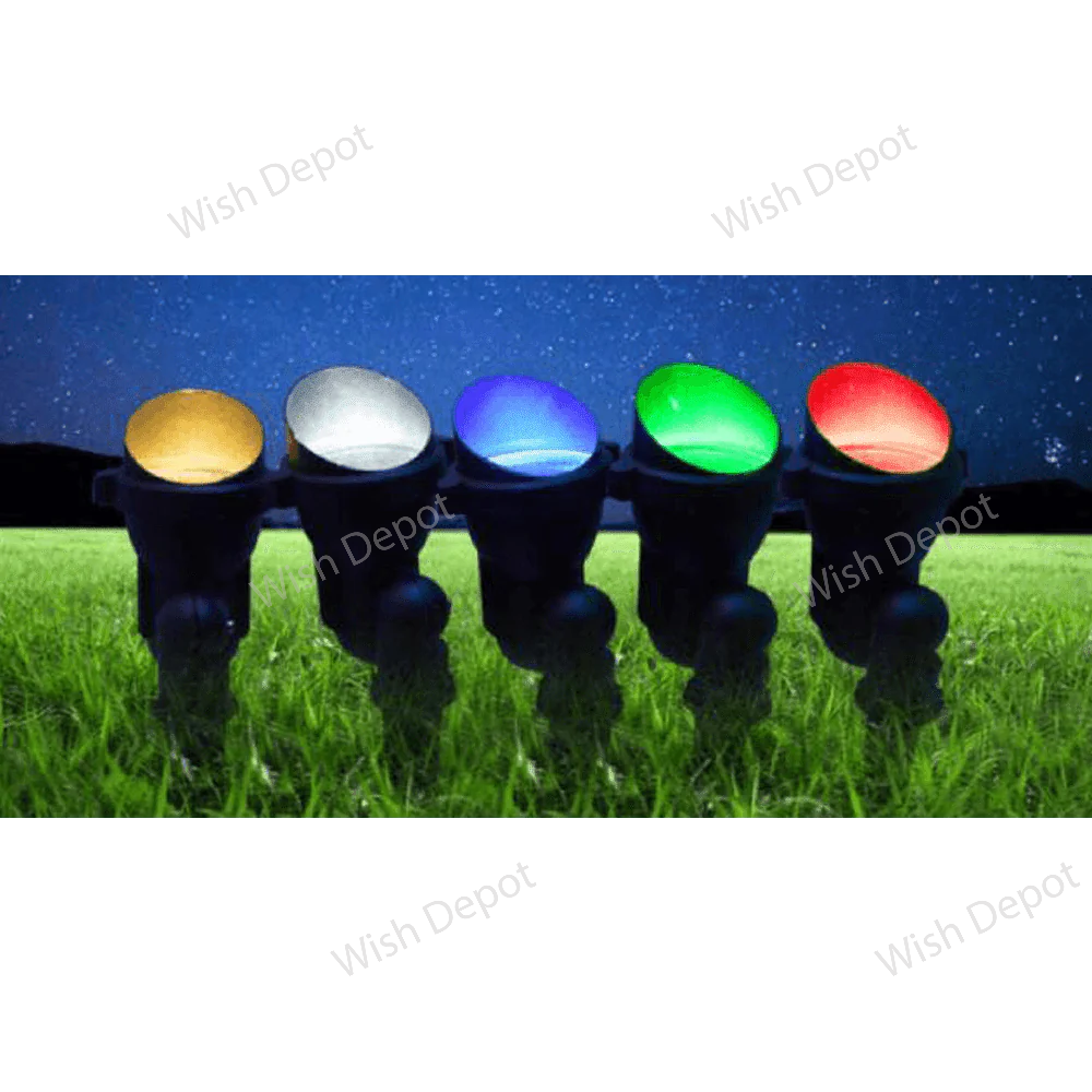 CDR85 4x/8x/12x Package 9W RGB Directional Ground Outdoor Landscape Spotlight Waterproof Fixture