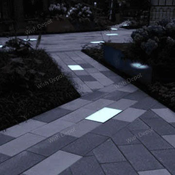 CRG31 4x/8x/12x Package Low Voltage In Ground RGB or WW LED Brick Paver Light Rectangle IP67 Waterproof Warm White