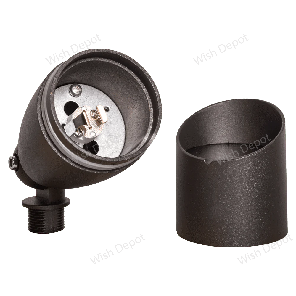 DL06 Low Voltage LED Smooth Bullet Directional Outdoor Spotlight