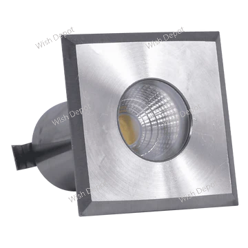 DMS52 4x/8x/12x Package 3W COB LED Square Top Stainless Steel Waterproof In-Ground Landscape Well Light 3000K