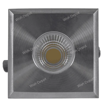 DMS52 4x/8x/12x Package 3W COB LED Square Top Stainless Steel Waterproof In-Ground Landscape Well Light 3000K