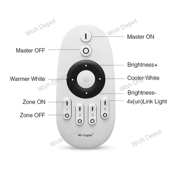 Dotless Linear LED Tunable CCT (2700K-6500K) COB Strip Lights Low Voltage DC24V Tape Light