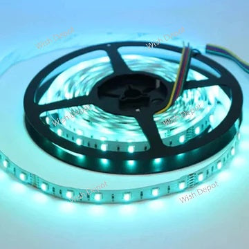 Strip Light RGB 5050 4.4W/ft DC12V Low Voltage LED Outdoor IP65 UL SMD Tape Light