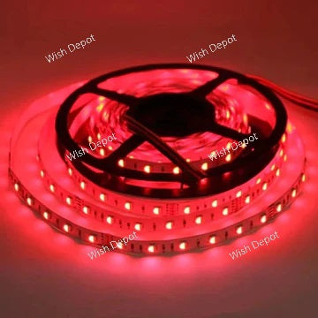 Strip Light RGB 5050 4.4W/ft DC12V Low Voltage LED Outdoor IP65 UL SMD Tape Light