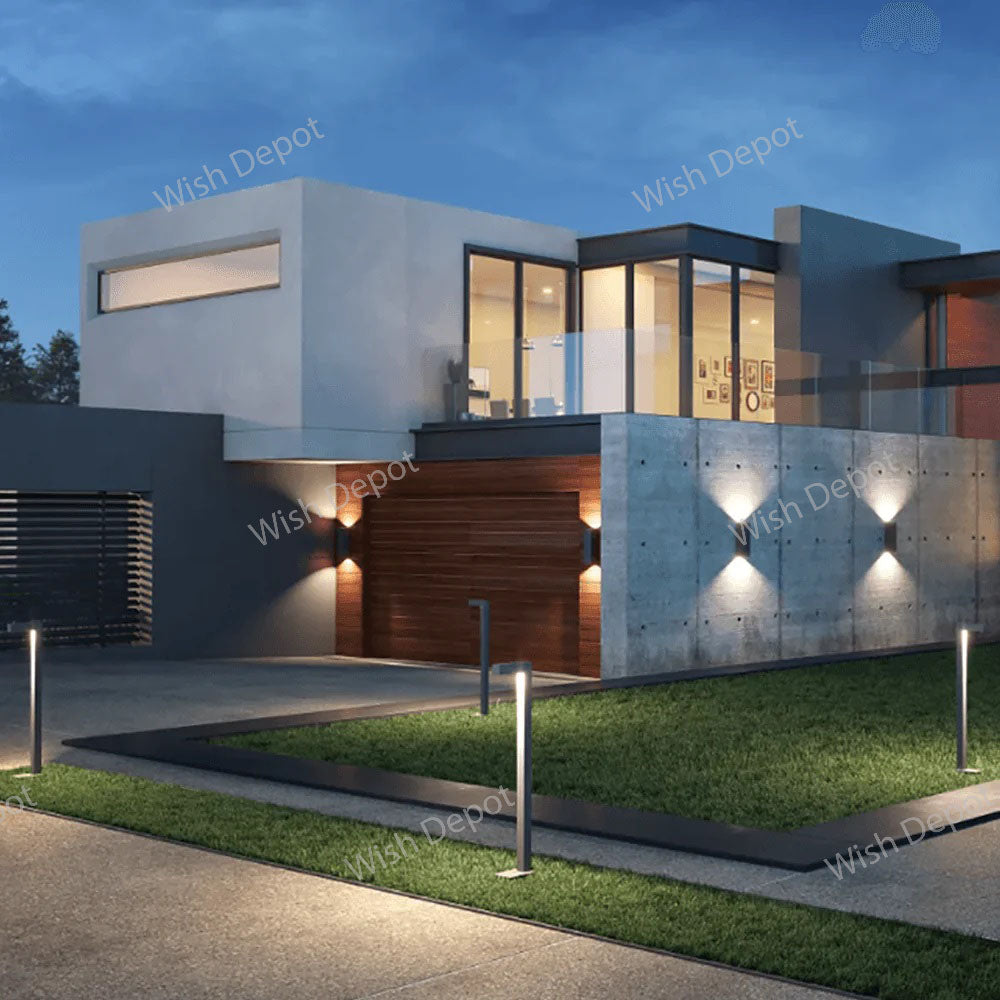 PLB07 4x/8x/12x Package Integrated 3W LED Brass L-Shaped Low Voltage Landscape Lighting Pathway Light