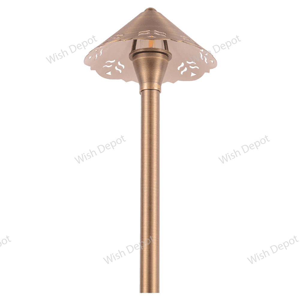 PLB12 4x/8x/12x Package Brass LED Low Voltage Pathway Outdoor Lighting Landscape Fixture 5W 3000K