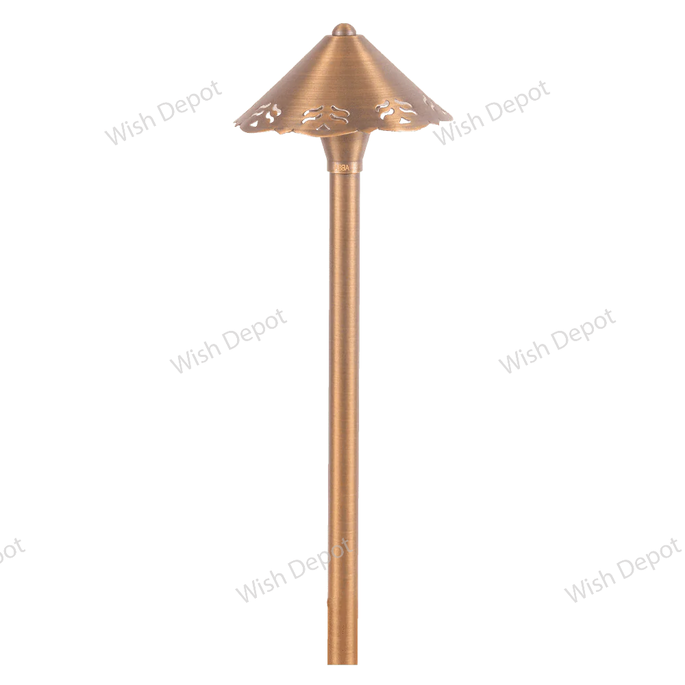 PLB12 4x/8x/12x Package Brass LED Low Voltage Pathway Outdoor Lighting Landscape Fixture 5W 3000K