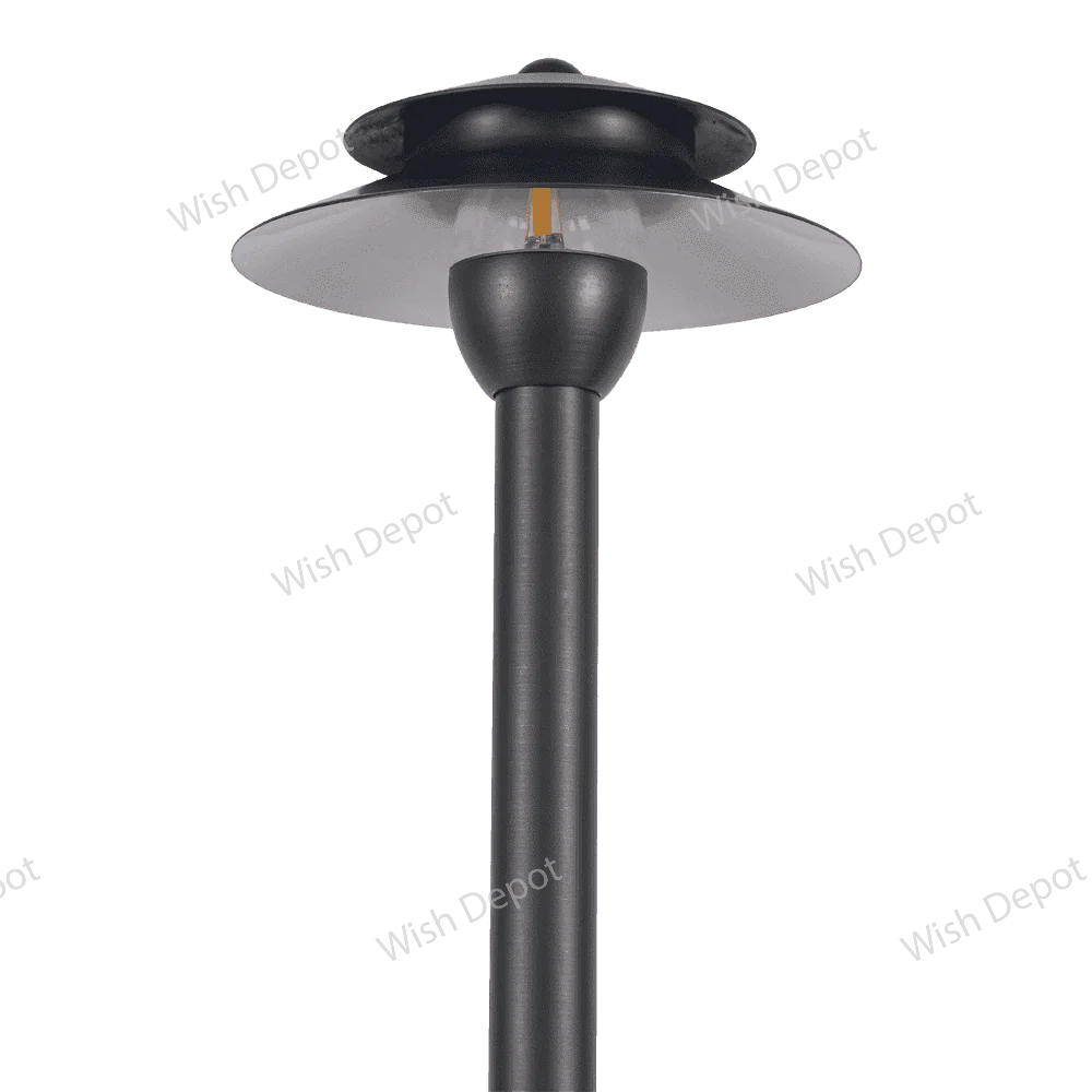 PLB13 4x/8x/12x Package Two Tier Brass Pathway Low Voltage Pagoda Light Led Landscape Lighting Fixture 2W 3000K