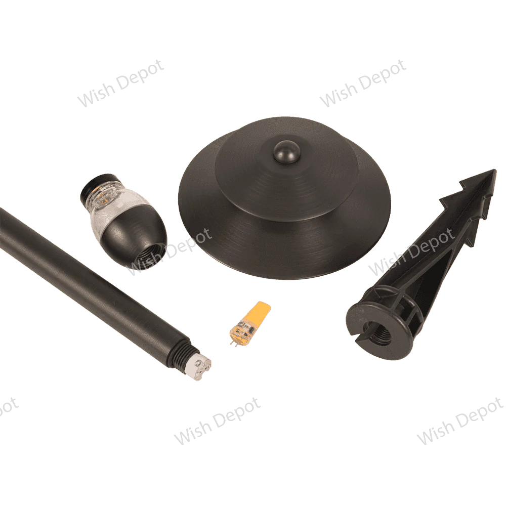 PLB13 4x/8x/12x Package Two Tier Brass Pathway Low Voltage Pagoda Light Led Landscape Lighting Fixture 2W 3000K