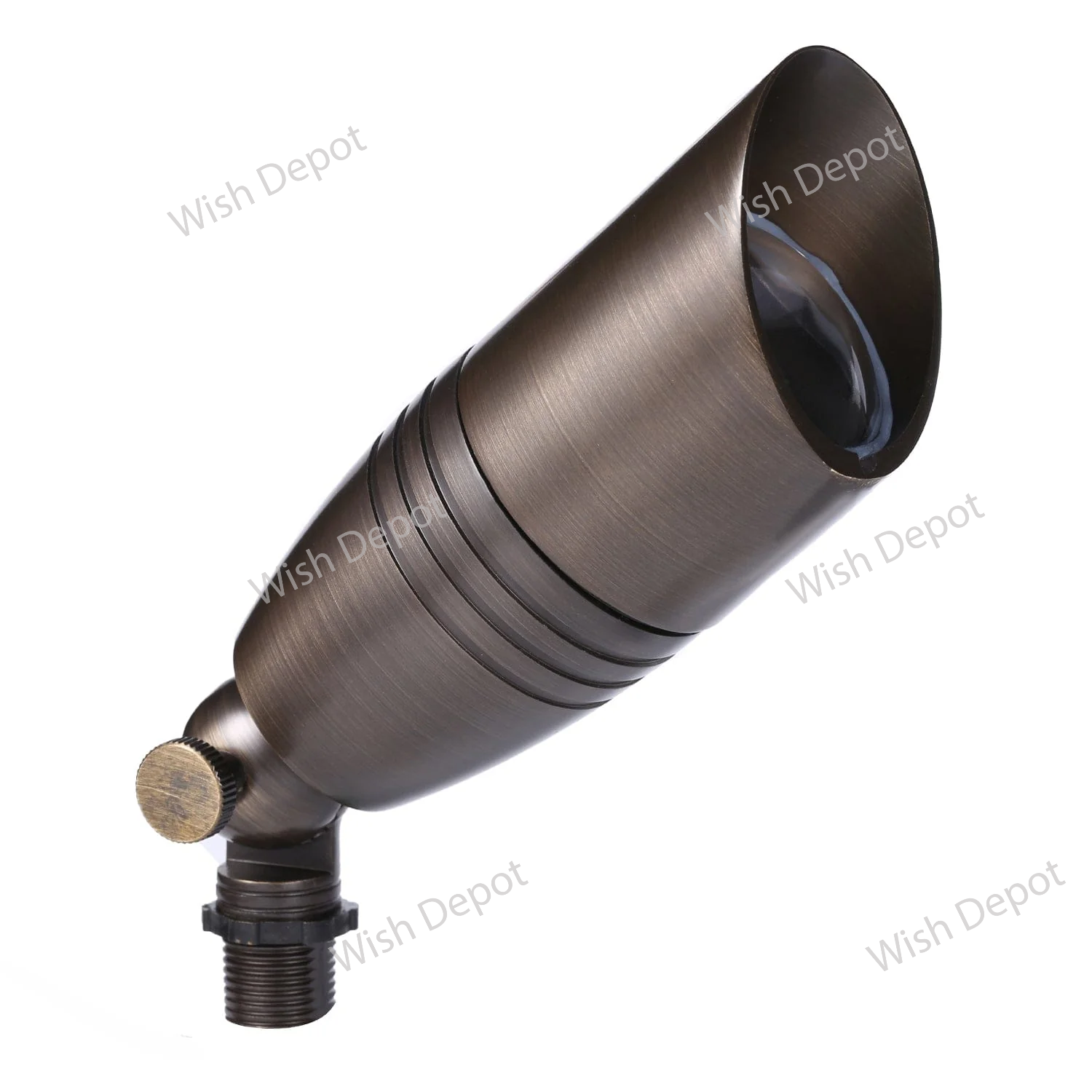 RAL8102 x20 Package Brass Bullet Accent Light Low Voltage LED Outdoor Landscape Spotlight