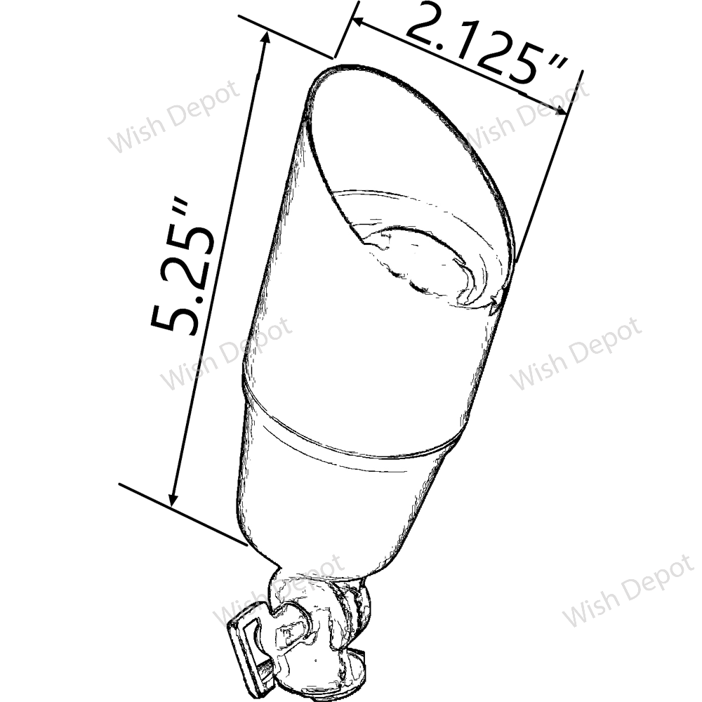 SPB01 4x/8x/12x Package Low Voltage Directional Spot Light Outdoor Landscape Lighting 5W 3000K