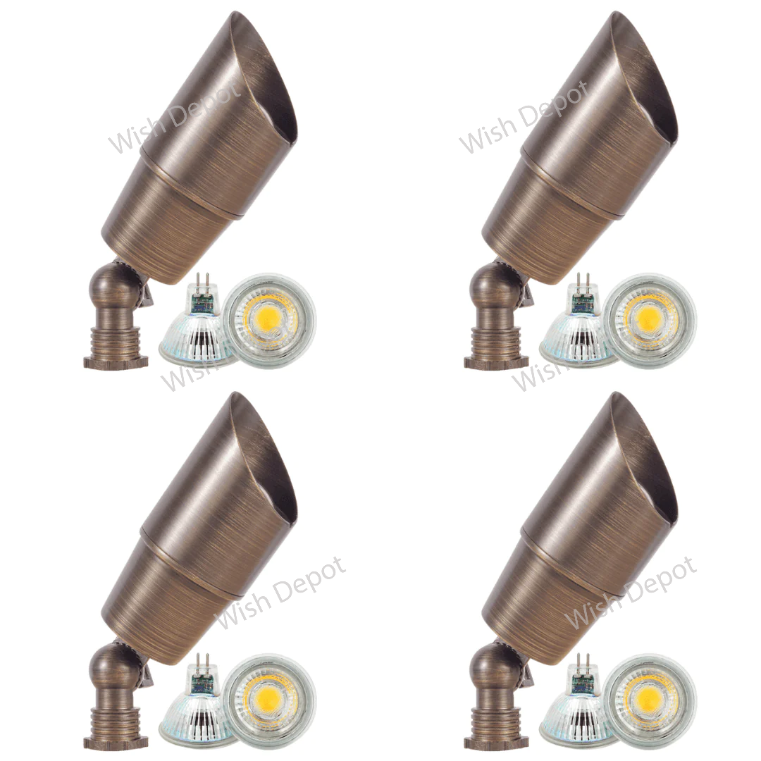 SPB01 4x/8x/12x Package Low Voltage Directional Spot Light Outdoor Landscape Lighting 5W 3000K
