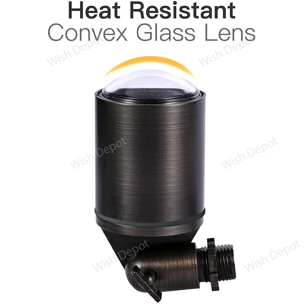 SPB04 4x/8x/12x Package Adjustable Low Voltage LED Bullet Landscape Spotlight Outdoor Lighting 5W 3000K