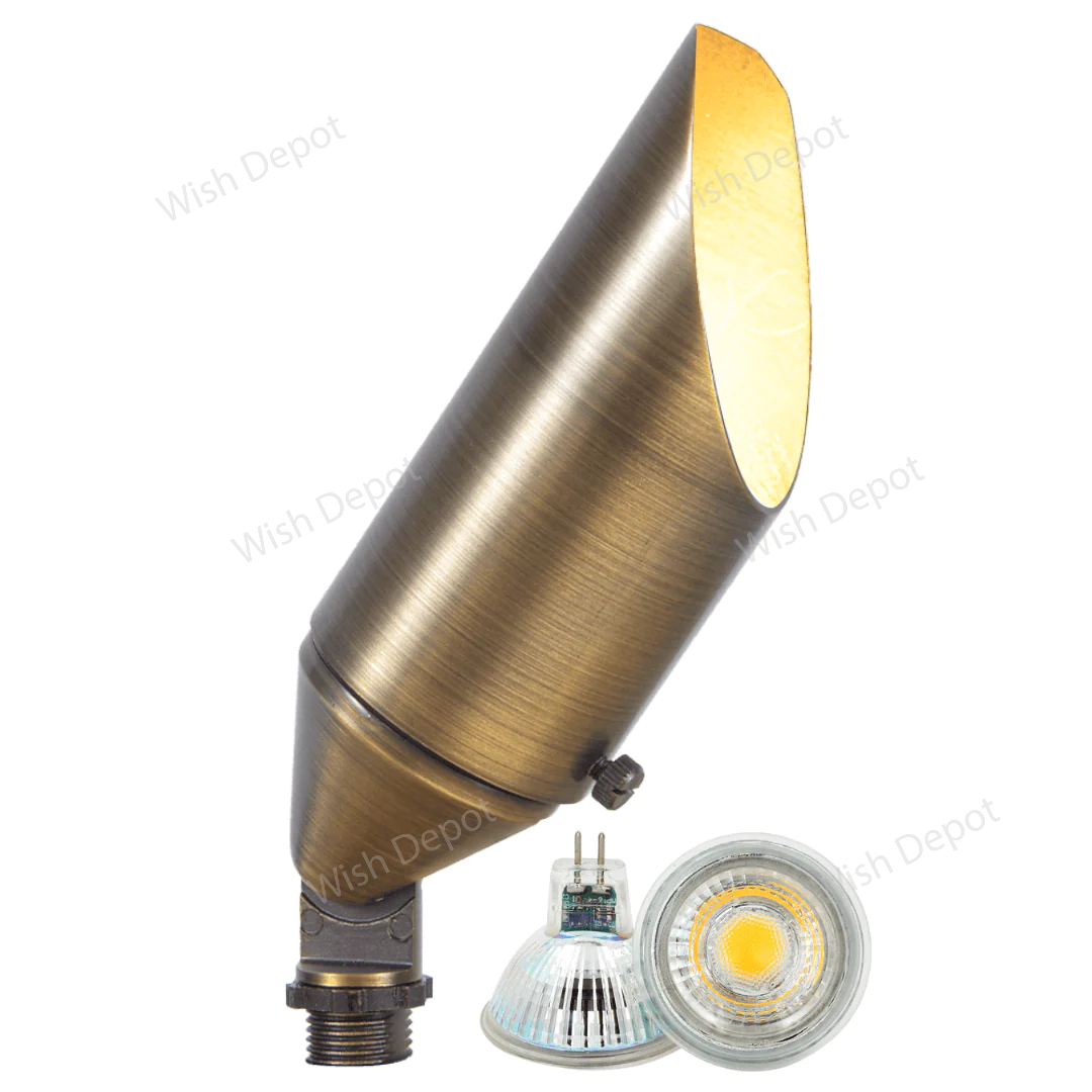 SPB04 4x/8x/12x Package Adjustable Low Voltage LED Bullet Landscape Spotlight Outdoor Lighting 5W 3000K