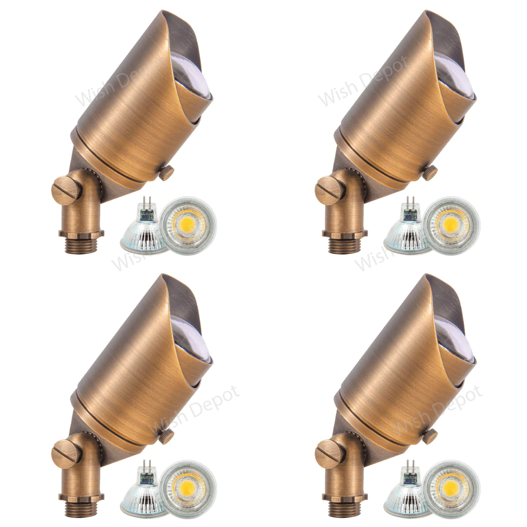 SPB05 4x/8x/12x Package LED Landscape Low Voltage Spotlight Adjustable Outdoor Lighting 5W 3000K