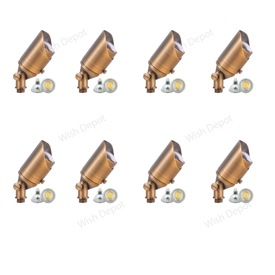 SPB05 4x/8x/12x Package LED Landscape Low Voltage Spotlight Adjustable Outdoor Lighting 5W 3000K