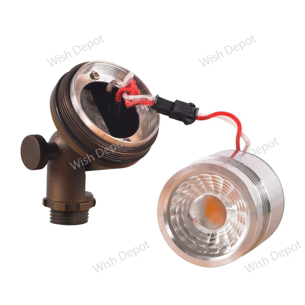 SPB12 4x/8x/12x Package 3W-12W Adjustable LED Low Voltage Outdoor Landscape Lighting Spotlight 3000K