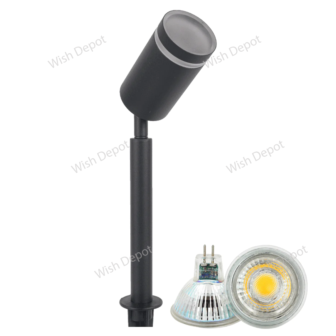 SPS03 4x/8x/12x Package LED Stainless Steel Low Voltage Outdoor Spotlight Adjustable Up Lighting Fixtures 5W 3000K