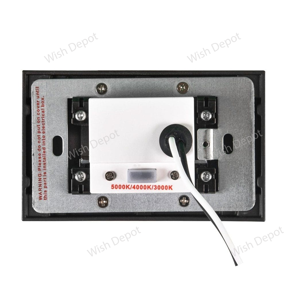 STA08 3.5W 3CCT Rectangular Waterproof Horizontal LED Stair Step Light Fixture