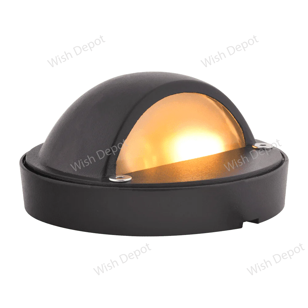 STA09 LED Round Aluminum Deck Light Surface Mount Low Voltage Landscape Lighting