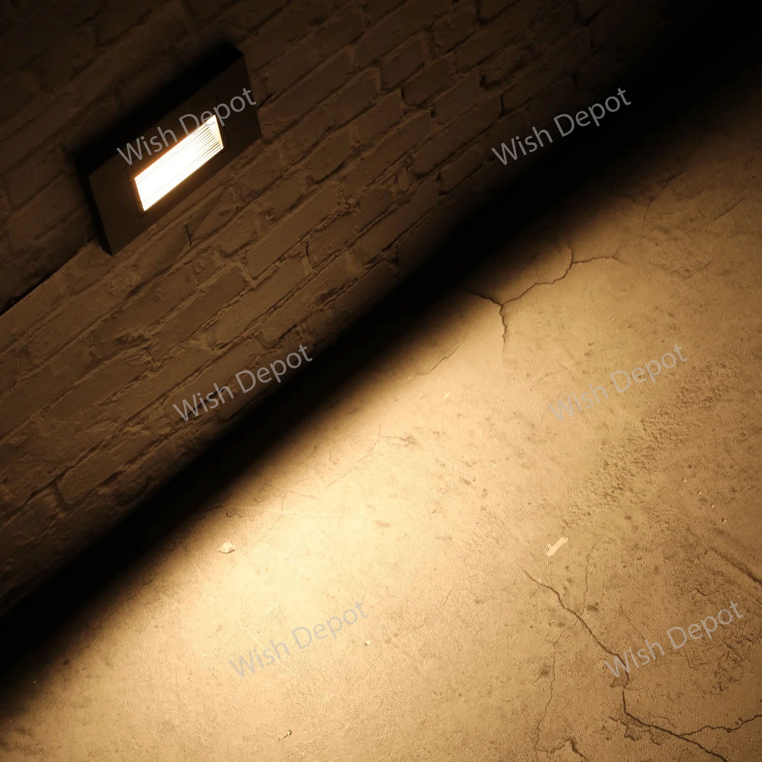 STA10 3.5W 3CCT Rectangular Waterproof Horizontal LED Stair Step Light Fixture