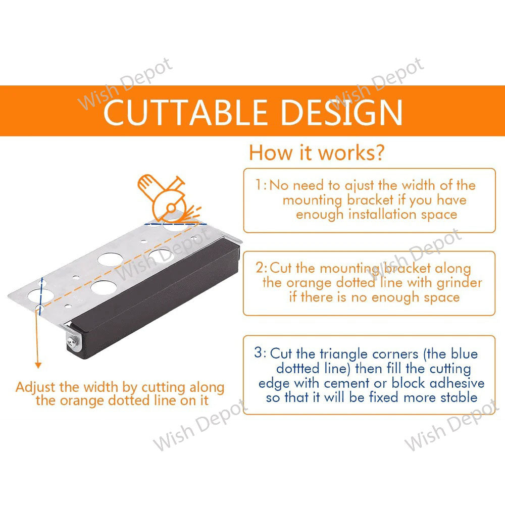 STB05 1.5W Low Voltage Hardscape Paver Light Retaining Wall LED Step Lighting