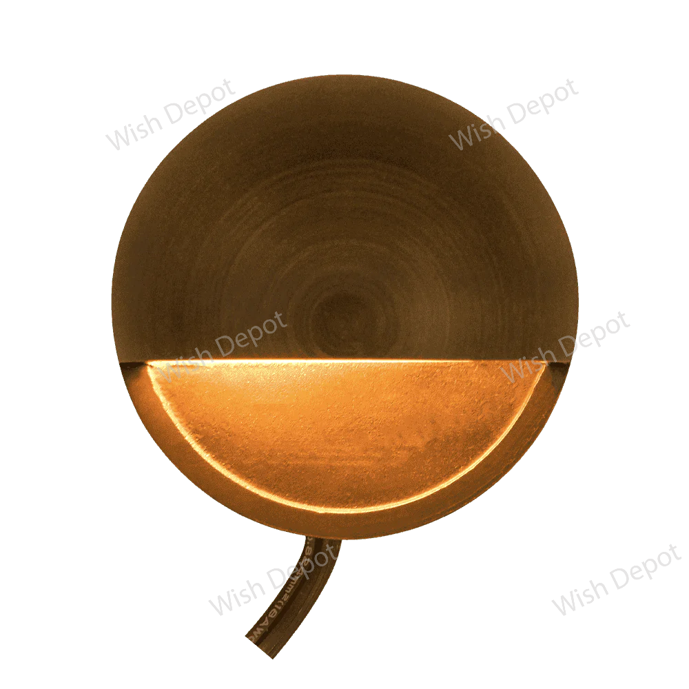 STB09 LED Round Deck Light Surface Mount Low Voltage Landscape Lighting