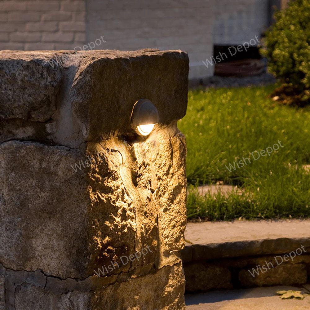 STB09 LED Round Deck Light Surface Mount Low Voltage Landscape Lighting