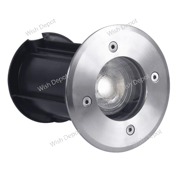 UNS02 4x/8x/12x Package Waterproof In-Ground Low Voltage LED Underground Light Landscape Lighting 5W 3000K Bulb