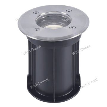 UNS02 4x/8x/12x Package Waterproof In-Ground Low Voltage LED Underground Light Landscape Lighting 5W 3000K Bulb