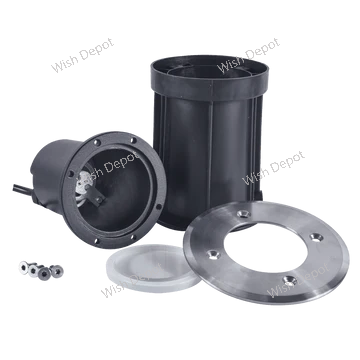 UNS02 4x/8x/12x Package Waterproof In-Ground Low Voltage LED Underground Light Landscape Lighting 5W 3000K Bulb