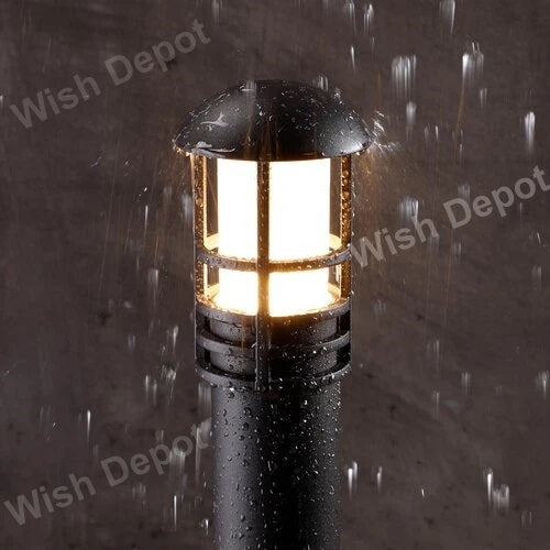 Bronze Low Voltage LED Bollard Path Light Outdoor Landscape Lighting