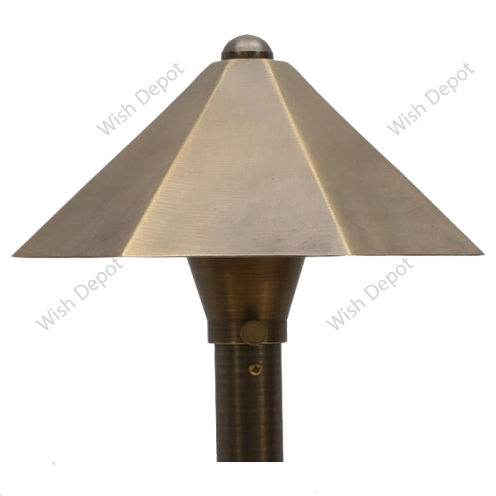 Brass LED Low Voltage Path Light Outdoor Lighting Landscape Fixture