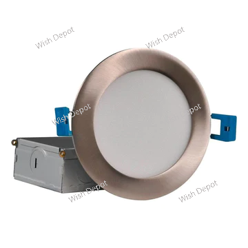 CB04 10W 3CCT Round Slim 12V LED Panel Light Low Voltage Lighting Fixture